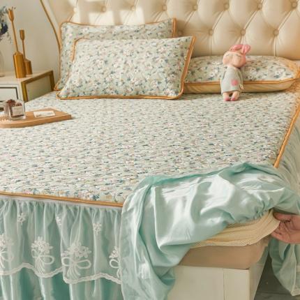 恋尚 2024新款欧式可脱卸带床笠式床裙0.5乳胶三件套 朱丽叶