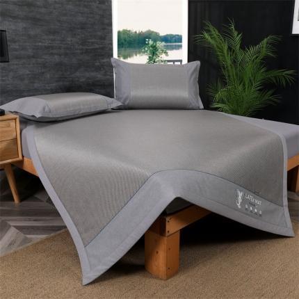 91家纺网 家纺一手货源 找家纺 yyds天然冰藤乳胶凉席可水洗可折叠藤席养生冰藤乳胶席-灰色