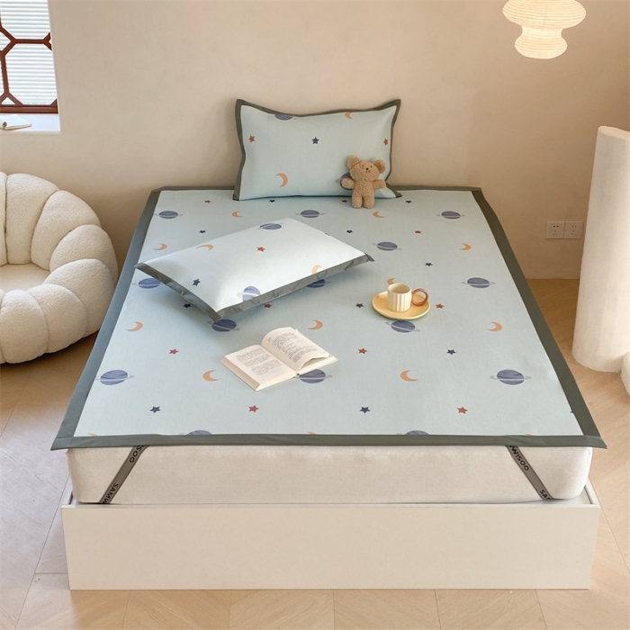 91家纺网 家纺一手货源 找家纺 三味舒屋 2025新款冰藤印花 星球