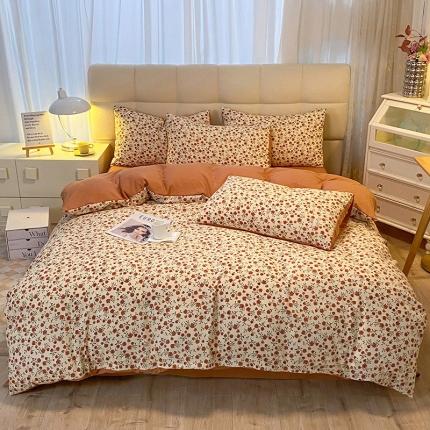 91家纺网 家纺一手货源 找家纺 （总）妖妖家纺2023新款水洗棉麻四件套