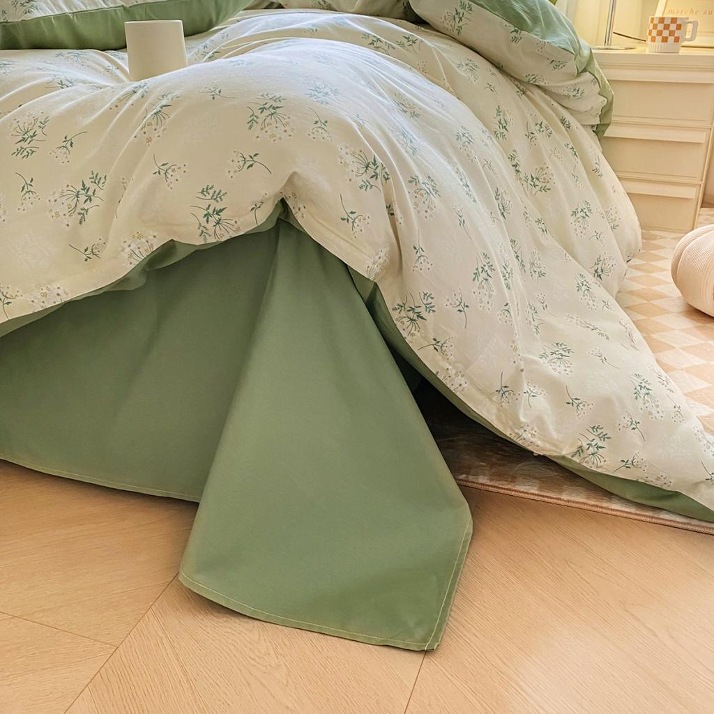 91家纺网 家纺一手货源 找家纺 柠馨 2023新款13376复古系列全棉四件套（硬包）妃子笑米