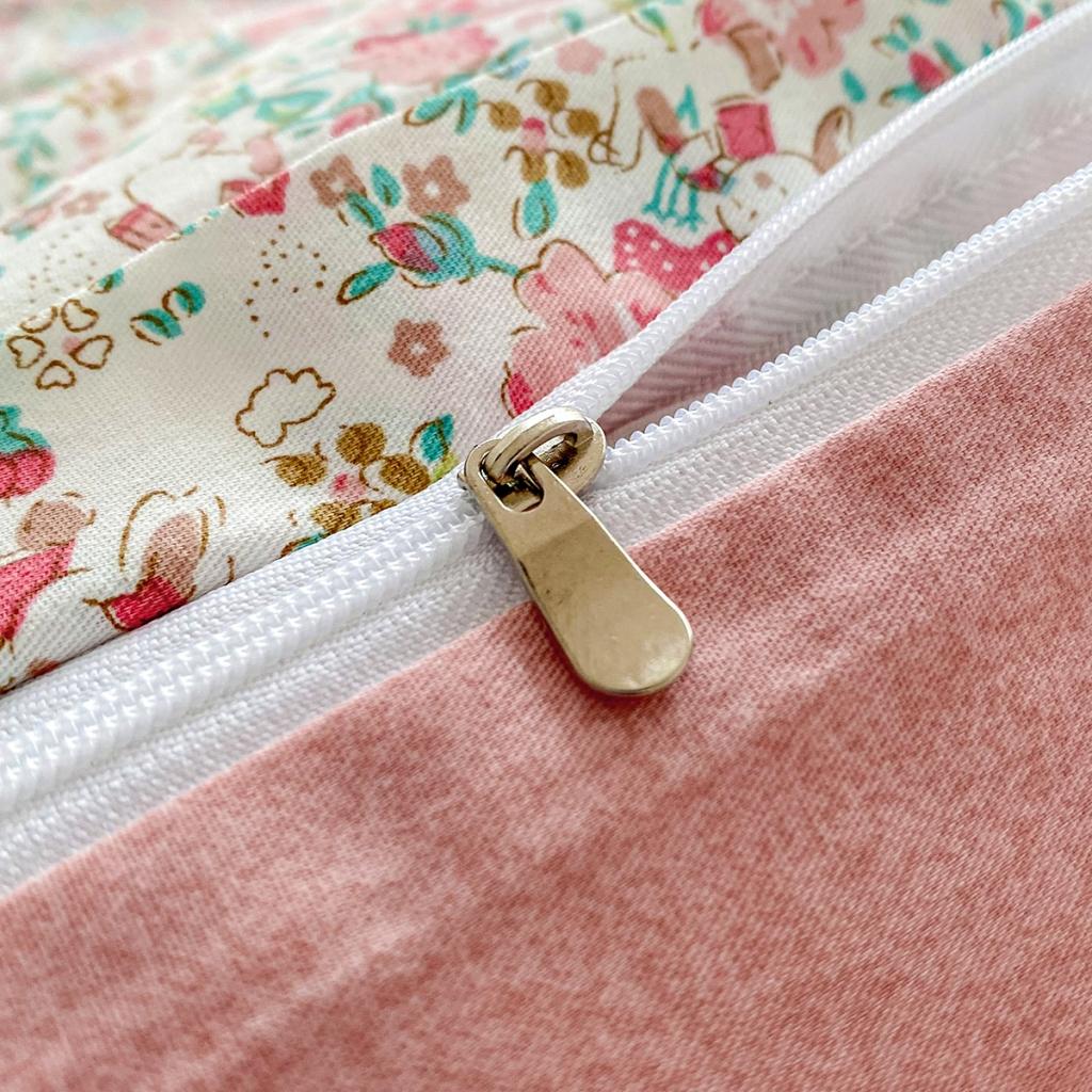 91家纺网 家纺一手货源 找家纺 柠馨 2023新款13376复古系列全棉四件套（硬包）花花世界