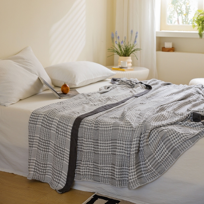 91家纺网 家纺一手货源 找家纺 （总）雯雨家纺 2023新款竹纤维毛巾被