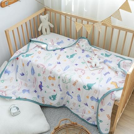 91家纺网 家纺一手货源 找家纺 （总）23年新款儿童卡通凉感丝夏被婴儿空调被幼儿园夏凉被夏季薄款被子