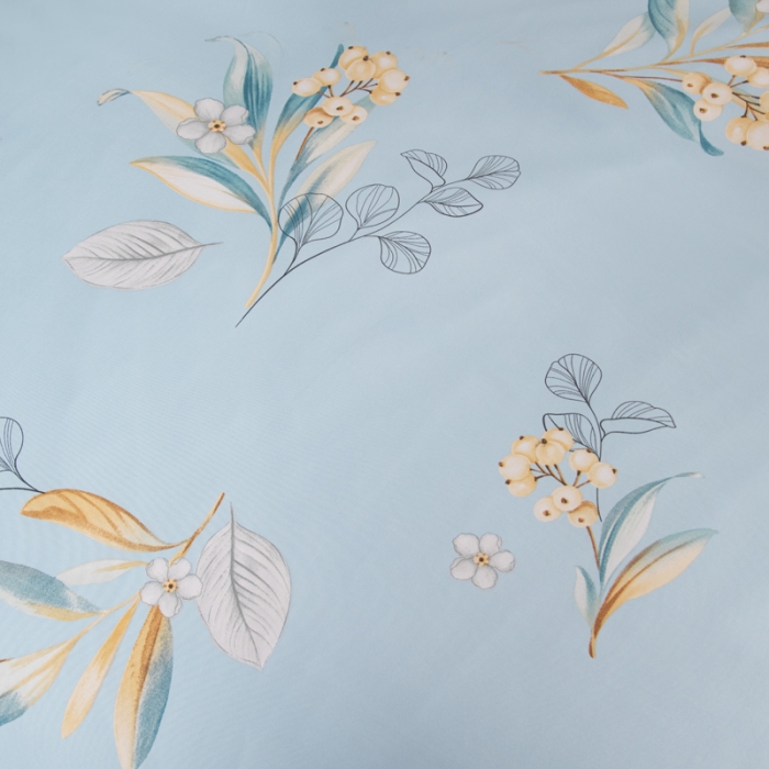 91家纺网 家纺一手货源 找家纺 氧家2025新款水洗天丝轻奢风印花四件套 陌上花开