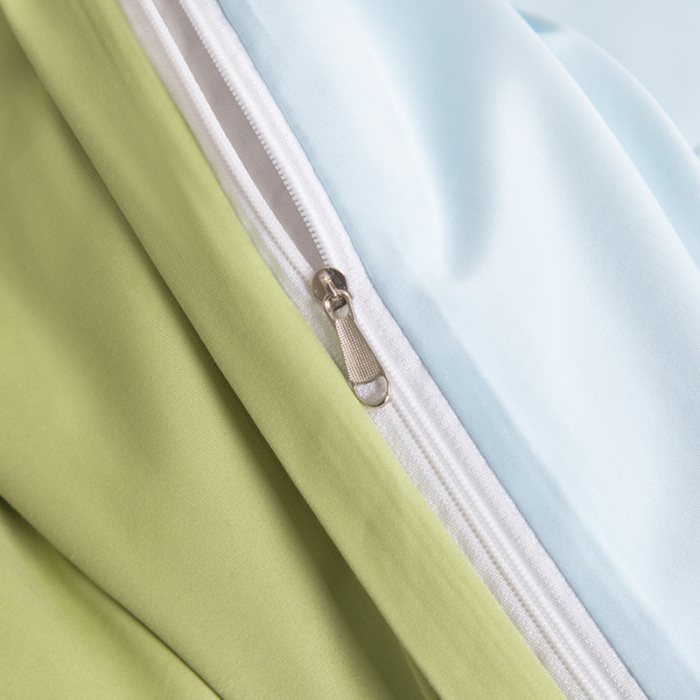 91家纺网 家纺一手货源 找家纺 氧家2025新款水洗天丝轻奢风印花四件套 陌上花开