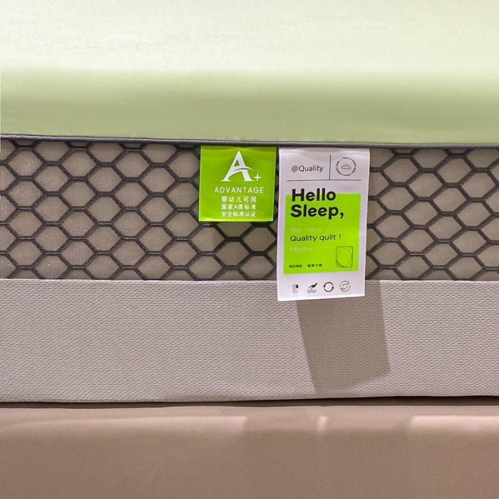 91家纺网 家纺一手货源 找家纺 A类透气50支贡缎高支床笠三件套单件纯棉床罩床垫防滑保护罩 路易斯-艾绿