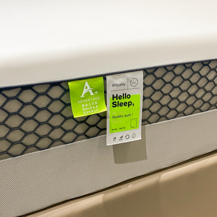 91家纺网 家纺一手货源 找家纺 A类透气50支贡缎高支床笠三件套单件纯棉床罩床垫防滑保护罩 路易斯-雪月白