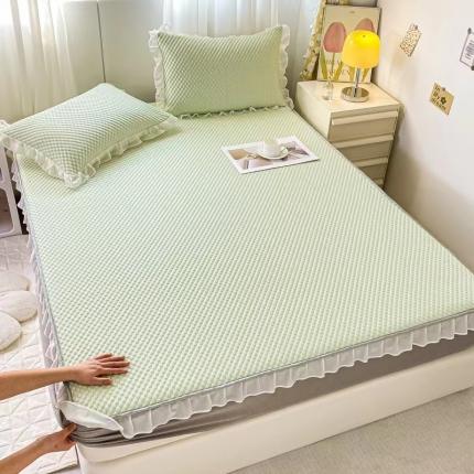 91家纺网 家纺一手货源 找家纺 （总）米莱家纺 2024新款冰豆豆床笠