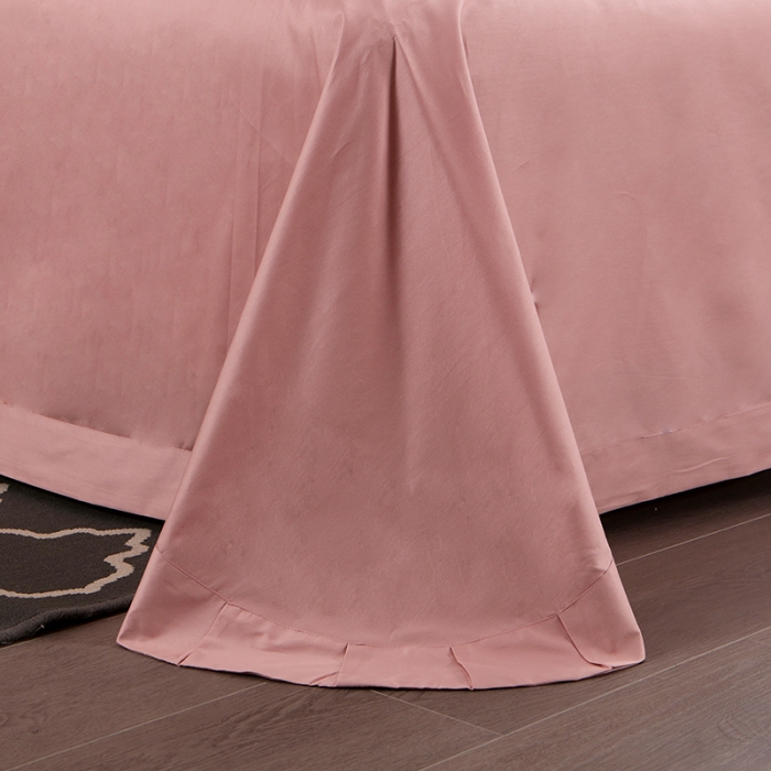 91家纺网 家纺一手货源 找家纺 慕她婚庆四件套大红色结婚全棉纯棉刺绣花多件套直播 花香蝶舞豆沙