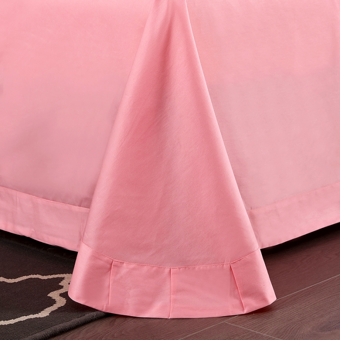 91家纺网 家纺一手货源 找家纺 慕她婚庆四件套大红色结婚全棉纯棉刺绣花多件套直播 花香蝶舞粉玉