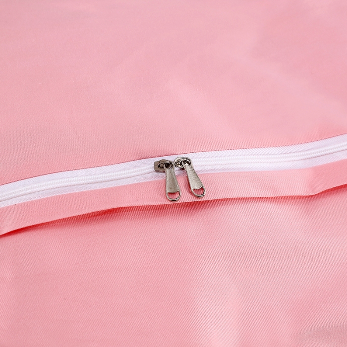 91家纺网 家纺一手货源 找家纺 慕她婚庆四件套大红色结婚全棉纯棉刺绣花多件套直播 花香蝶舞粉玉