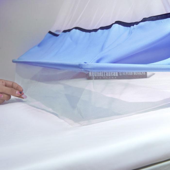 91家纺网 家纺一手货源 找家纺 2024网红折叠款蚊帐学生宿舍上下铺蚊帐童年