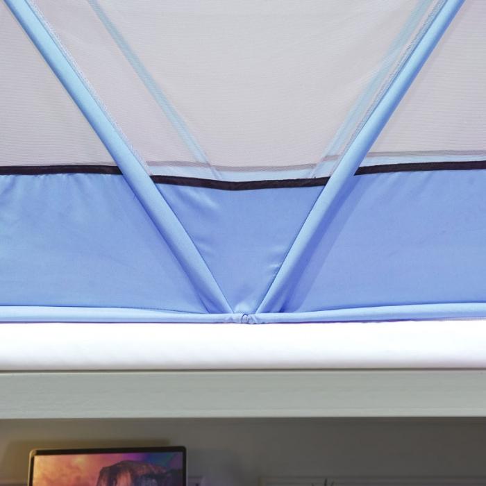 91家纺网 家纺一手货源 找家纺 2024网红折叠款蚊帐学生宿舍上下铺蚊帐童年