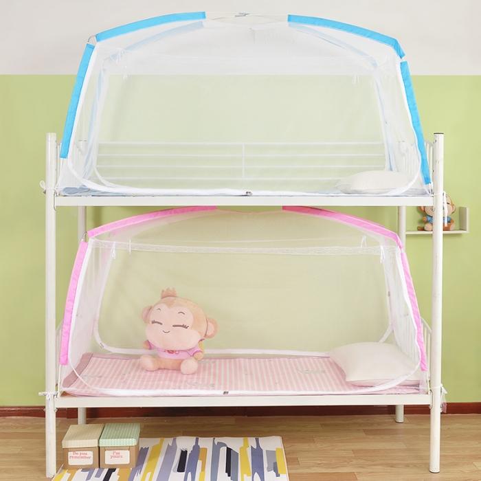 91家纺网 家纺一手货源 找家纺 2024新款童话学生蒙古包蚊帐学生宿舍上下铺蚊帐