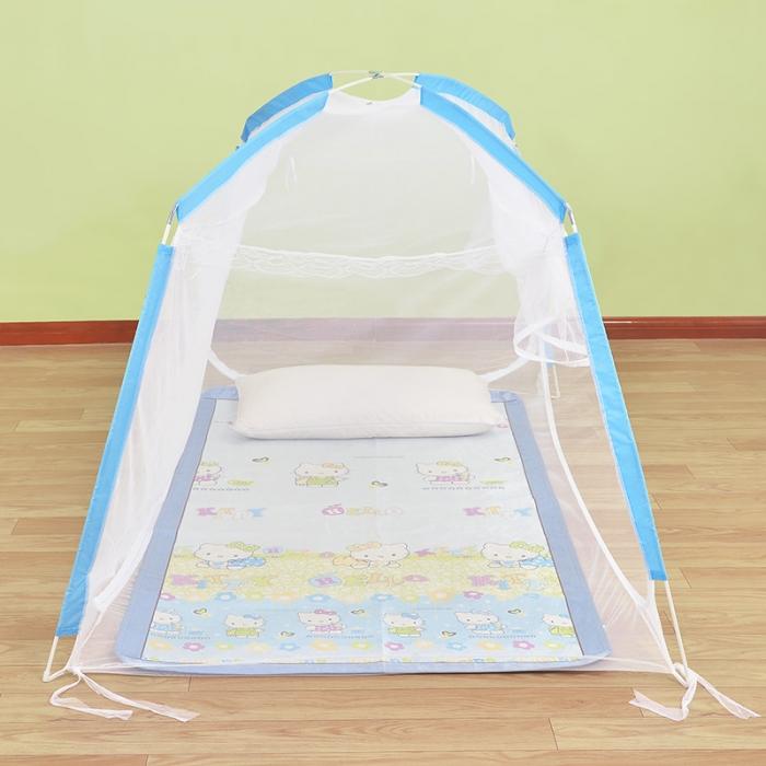 91家纺网 家纺一手货源 找家纺 2024新款童话学生蒙古包蚊帐学生宿舍上下铺蚊帐