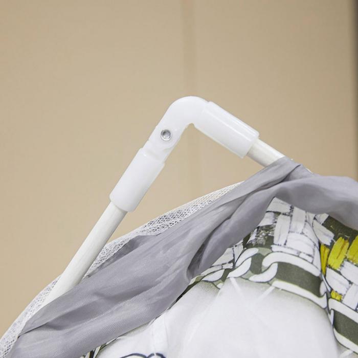 91家纺网 家纺一手货源 找家纺 网红折叠蚊帐防蚊布印花加高蚊帐蒙古包学生宿舍蚊帐