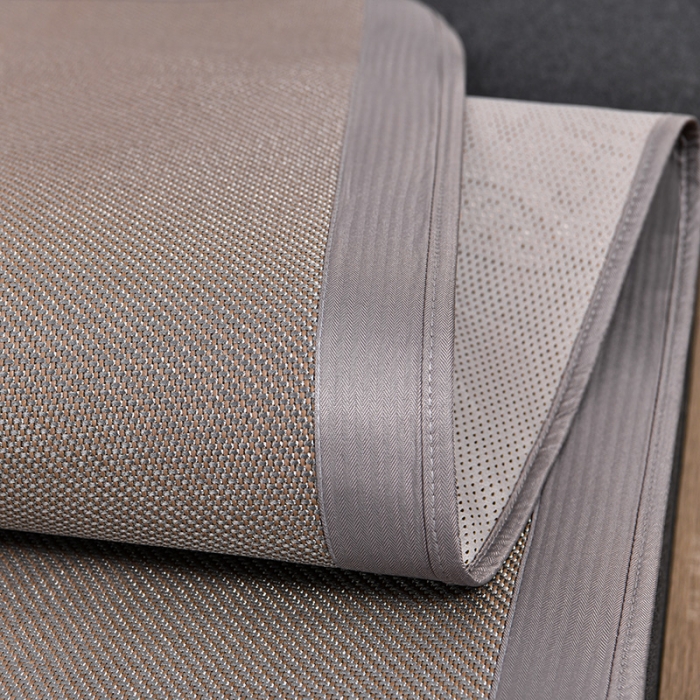 91家纺网 家纺一手货源 找家纺 简一2024新款荷塘月色系列冰藤凉席床笠款 荷塘月色-冰藤卡奇