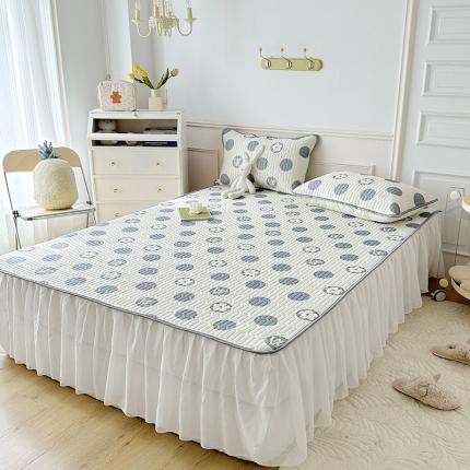 纽缦 2023新款乳胶床裙三件套 时光