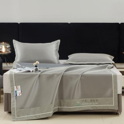 91家纺网 家纺一手货源 找家纺 （总）航途席业  2025年新款提花冰丝凉席三件套素色系列