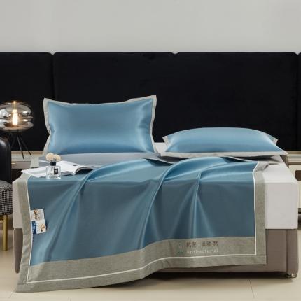 91家纺网 家纺一手货源 找家纺 （总）航途席业  2025年新款提花冰丝凉席三件套素色系列