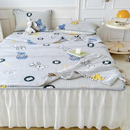 91家纺网 家纺一手货源 找家纺 （总）纽缦 2023新款乳胶床裙四件套