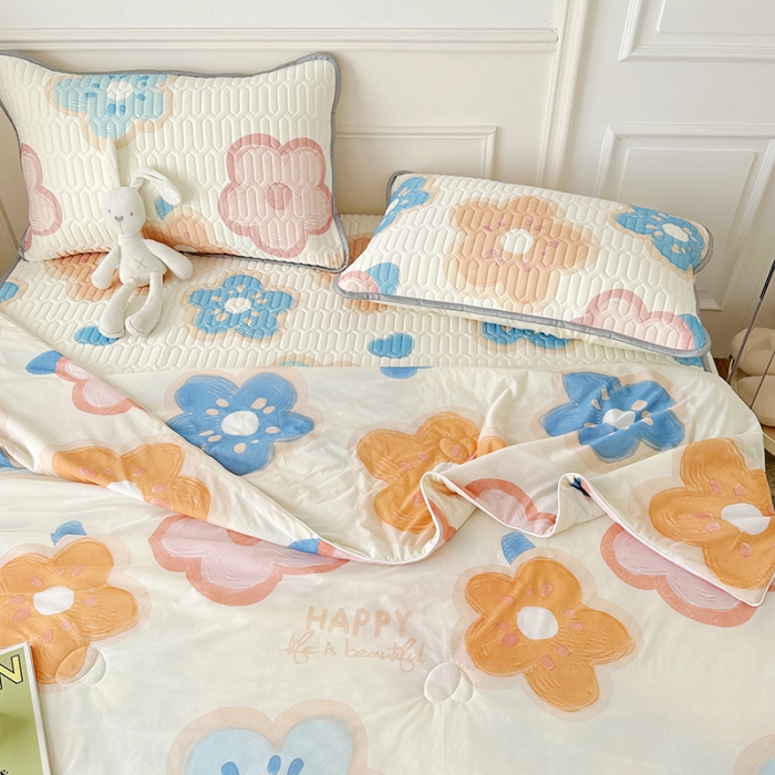 91家纺网 家纺一手货源 找家纺 （总）纽缦 2023新款乳胶床裙四件套