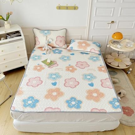 纽缦 2023新款乳胶床单四件套 春暖花语