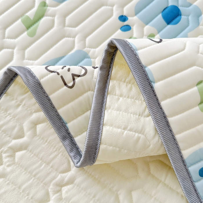 91家纺网 家纺一手货源 找家纺 纽缦 2023新款乳胶床单四件套 蝶恋-兰