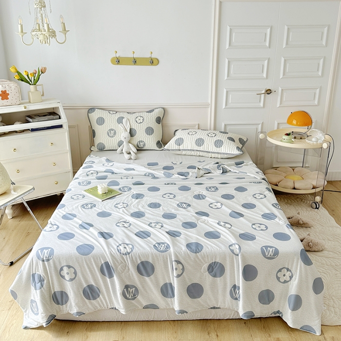 91家纺网 家纺一手货源 找家纺 纽缦 2023新款乳胶床单四件套 时光