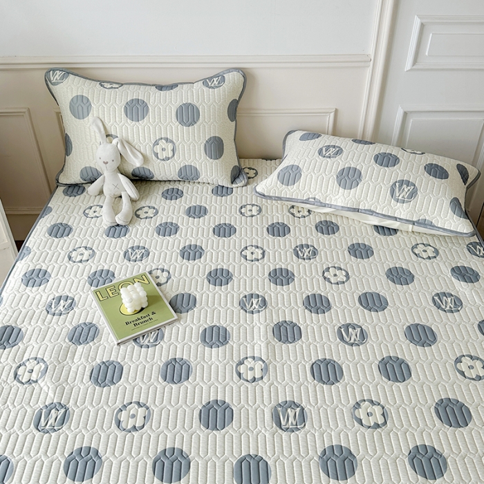 91家纺网 家纺一手货源 找家纺 纽缦 2023新款乳胶床单四件套 时光