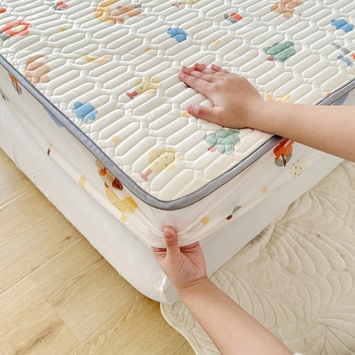 91家纺网 家纺一手货源 找家纺 纽缦 乳胶床笠三件套 童话镇