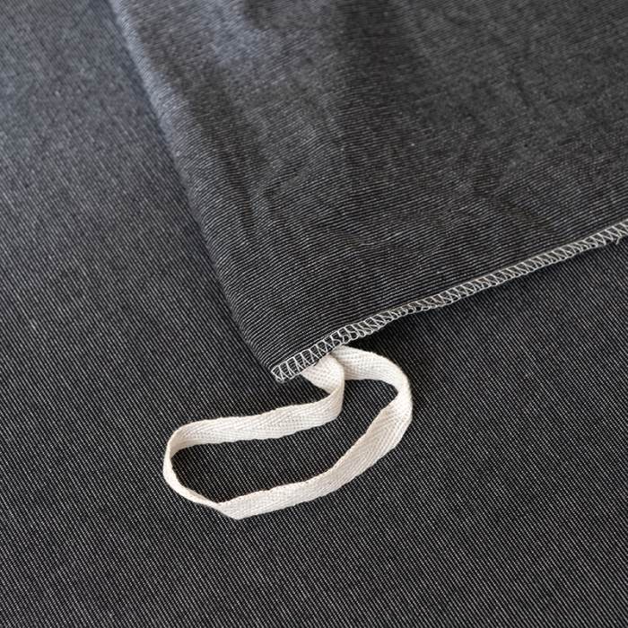 91家纺网 家纺一手货源 找家纺 棉邦 2023新款A类全棉色织水洗棉四件套 极黑细条