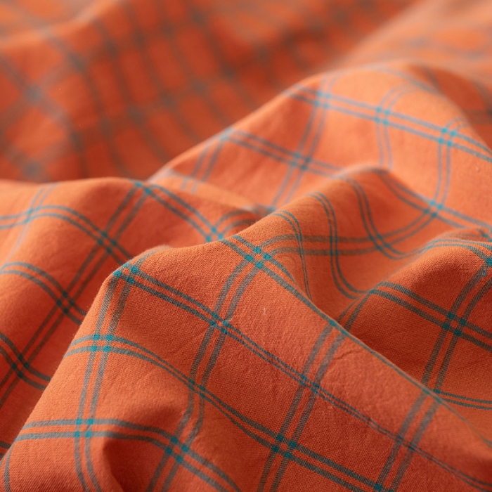 91家纺网 家纺一手货源 找家纺 棉邦 2023新款A类全棉色织水洗棉四件套 雅思桔