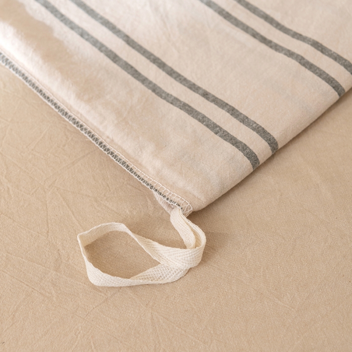 91家纺网 家纺一手货源 找家纺 棉邦 2023新款A类全棉色织水洗棉四件套 中古卡其