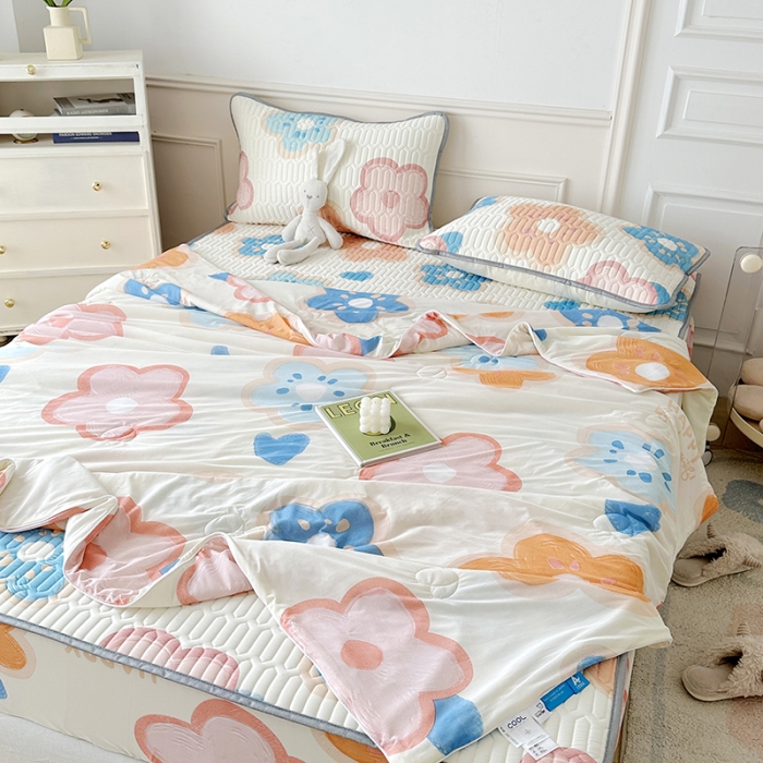 91家纺网 家纺一手货源 找家纺 （总）纽缦 2023新款乳胶床笠四件套