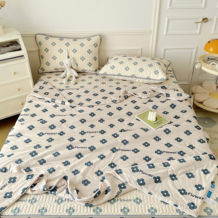 91家纺网 家纺一手货源 找家纺 纽缦 2023新款乳胶床笠四件套 灵动-卡其