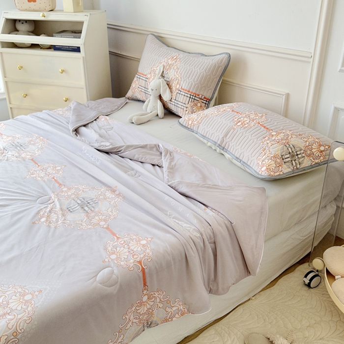 91家纺网 家纺一手货源 找家纺 纽缦 2023新款乳胶床笠四件套 巴利生活