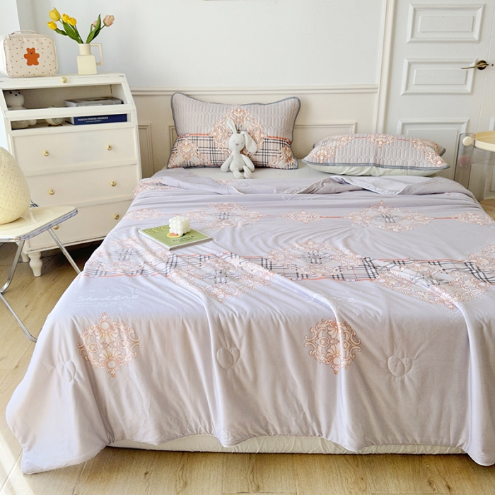 91家纺网 家纺一手货源 找家纺 纽缦 2023新款乳胶床笠四件套 巴利生活