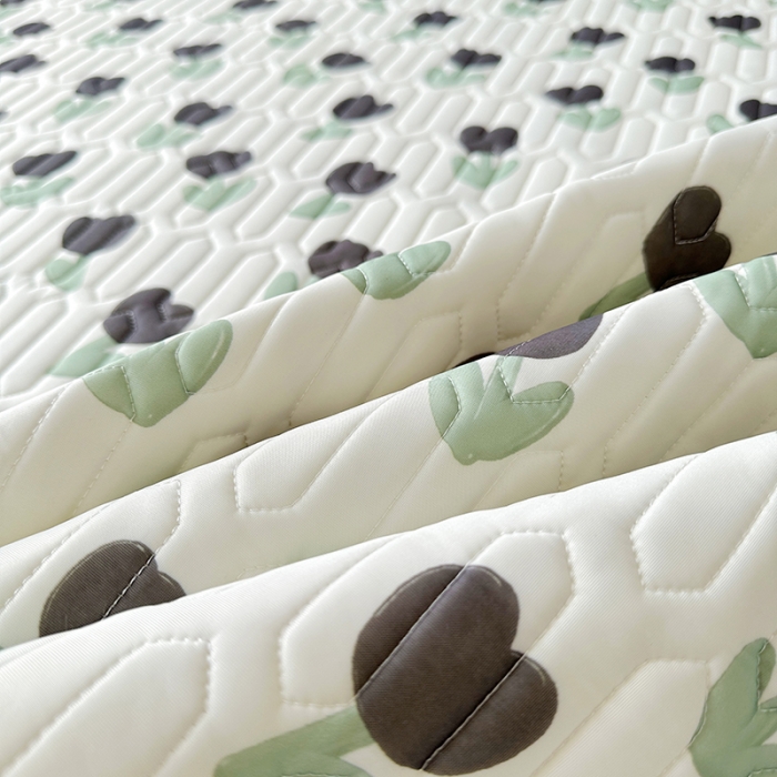 91家纺网 家纺一手货源 找家纺 纽缦 乳胶床单三件套 浅夏-白