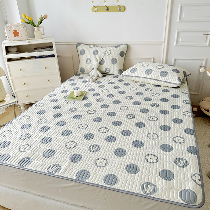 91家纺网 家纺一手货源 找家纺 纽缦 乳胶床单三件套 时光