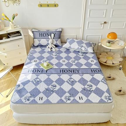 91家纺网 家纺一手货源 找家纺 纽缦 乳胶床单三件套 时尚情怀