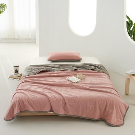 91家纺网 家纺一手货源 找家纺 风向标 2023新款针织双拼夏被（风格二） 黛莎双拼