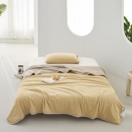 91家纺网 家纺一手货源 找家纺 （总）风向标 2023新款针织双拼夏被（风格二）