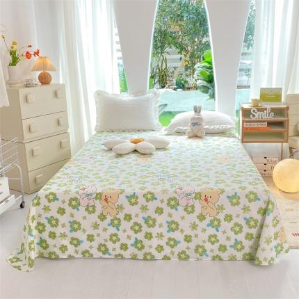 91家纺网 家纺一手货源 找家纺 多品 2023新款13070单品床单 萱妮伙伴