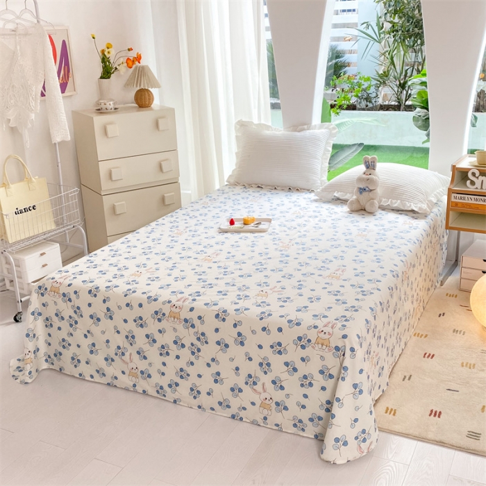 91家纺网 家纺一手货源 找家纺 多品 2023新款13070单品床单 爱丽丝