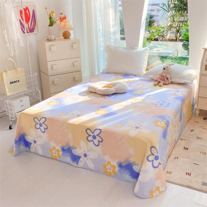 91家纺网 家纺一手货源 找家纺 多品 2023新款13070单品床单 安琪拉