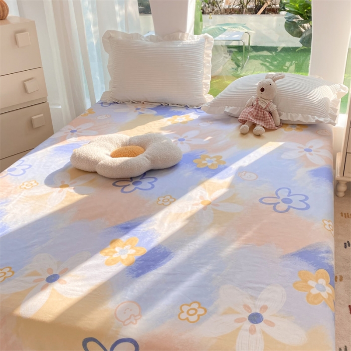 91家纺网 家纺一手货源 找家纺 多品 2023新款13070单品床单 安琪拉