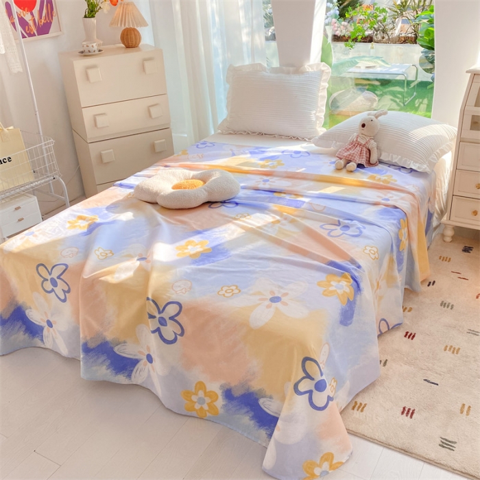 91家纺网 家纺一手货源 找家纺 多品 2023新款13070单品床单 安琪拉