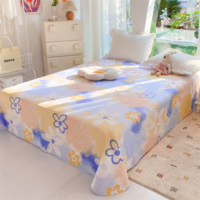 91家纺网 家纺一手货源 找家纺 多品 2023新款13070单品床单 安琪拉